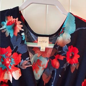 Kaleigh Floral Romper with Vibrant Patterns